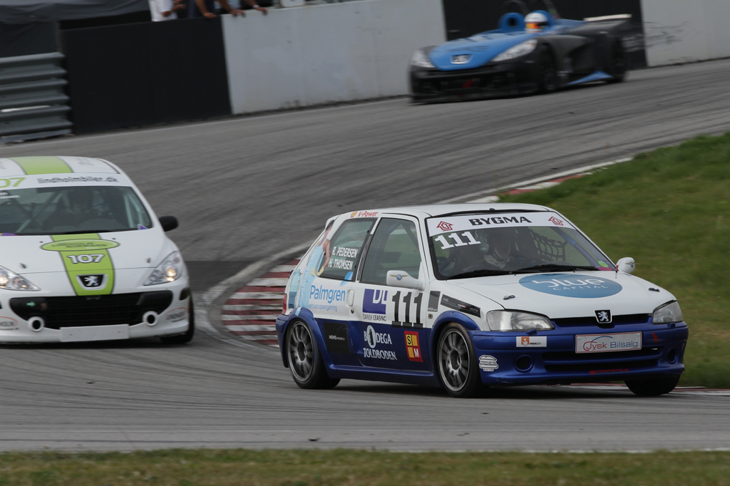 Der bliver fart på den lille 106'er i weekenden
(Foto: Motorsporten.dk)